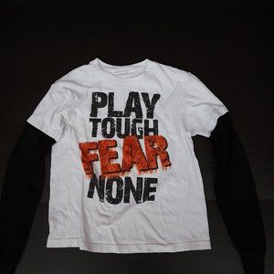 Bay Island Play Tough, Fear None long sleeve Tee